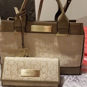 Calvin klein purse & wallet